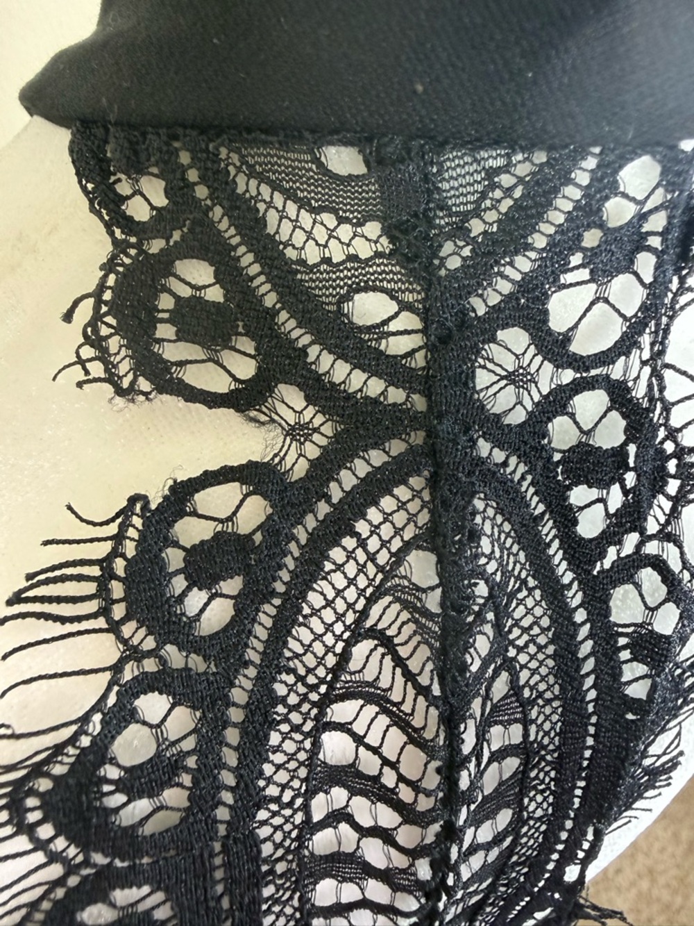 Lulus My Beloved Black Lace Maxi Dress XL - Picture 5 of 11